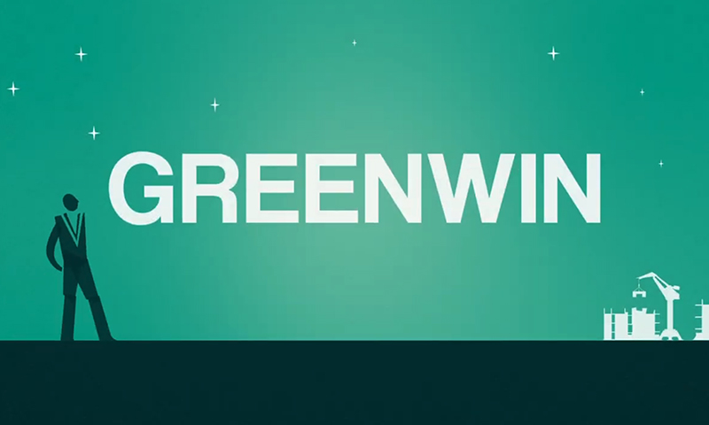 Animation en motion design réalisée pour GreenWin - ExtraGraphic