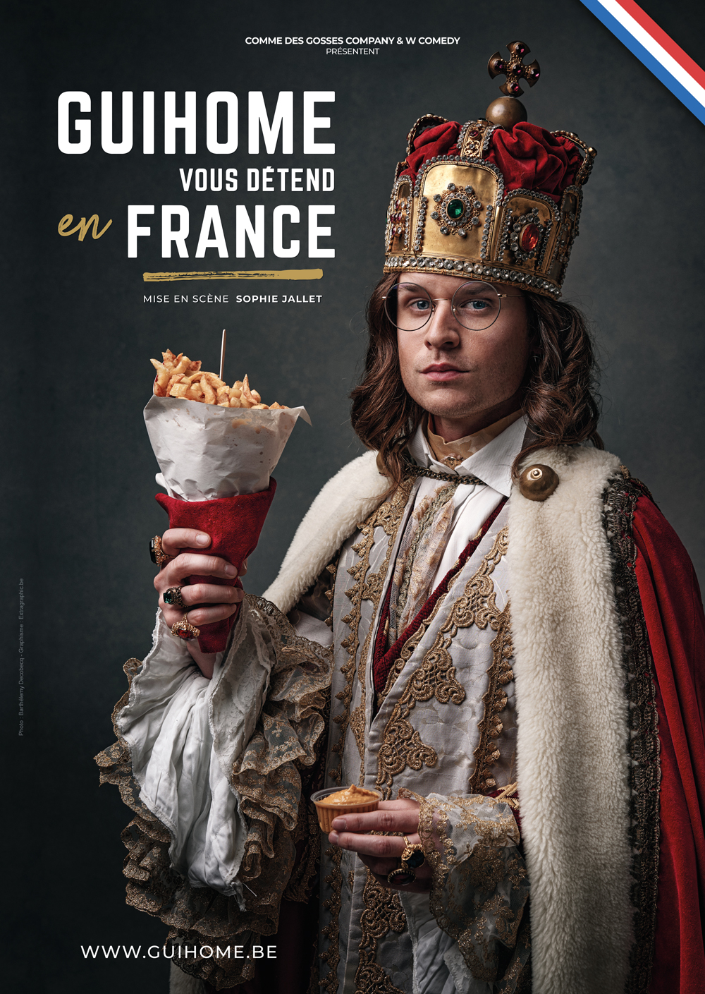 Création de l’affiche du spectacle de GuiHome vous détend – ExtraGraphic