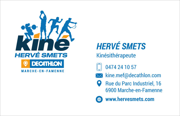 Création Logo Kiné Hervé Smets