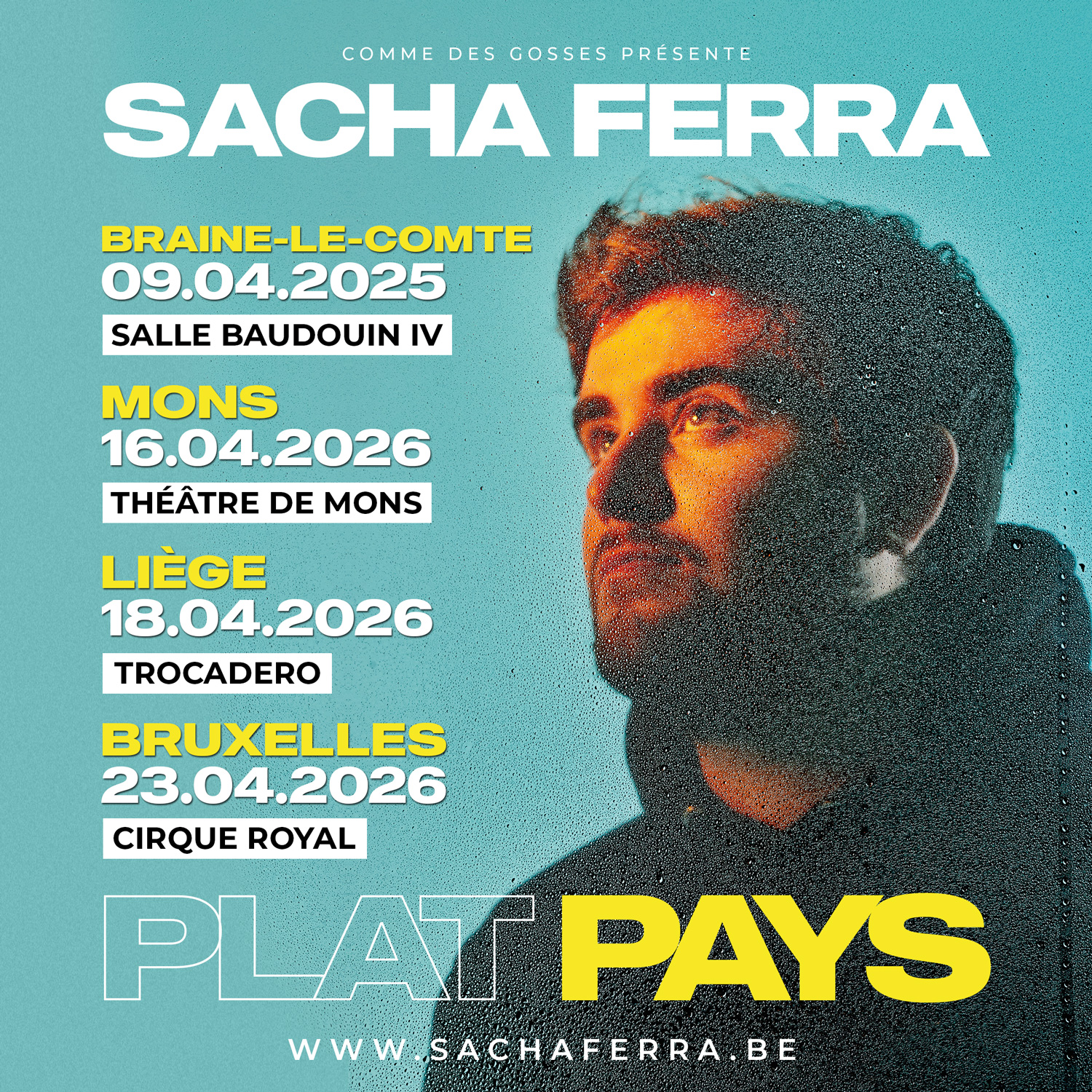 Création visuels réseaux sociaux Sacha Ferra – ExtraGraphic