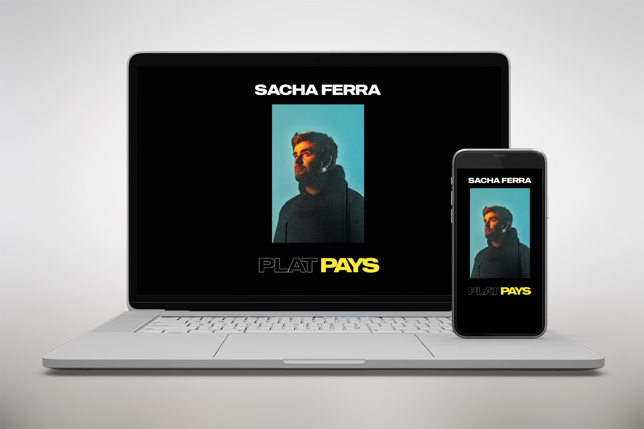 Web Design & Développement du site de Sacha Ferra – ExtraGraphic